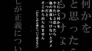 名言 「わたしが正義について語るなら」（やなせたかし） [upl. by Rheta]