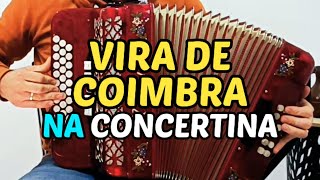 🇵🇹 Música Portuguesa na Concertina O famoso Vira de Coimbra [upl. by Fineberg]