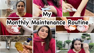 My Monthly Maintenance RoutineMy Monthly Selfcare RoutineAffordable Selfcare RoutineSelfcare [upl. by Iel]