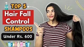 Top 5 Shampoos To Stop Hair Fall  Affordable amp Toxin Free [upl. by Annawik]