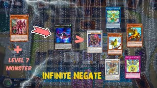 Kashtira Infinite Negate combo Yugioh Master Duel [upl. by Dieball]