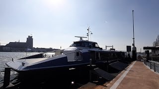 Waterbus Dordrecht Hooikade  Zwijndrecht Veerplein [upl. by Alphonse]