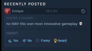 How everyone felt about the 2023 Steam Awards Winners [upl. by Ecirehc]