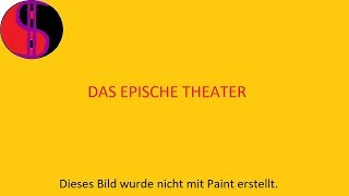 Das epische Theater  der gute Mensch von Sezuan [upl. by Suoirred686]