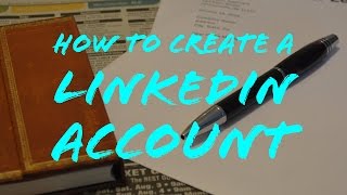 How To Create a LinkedIn Account [upl. by Colet712]