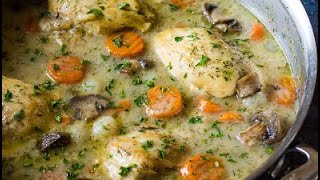 Easy Chicken Fricassee [upl. by Conney831]