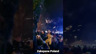 New Year 2022 Zakopane Poland zakopane poland newyear2022 newyear sylwester happynewyear [upl. by Siseneg]