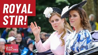 Royal Family  Princesses Beatrice Eugenies growing bond with Harry raises eyebrows [upl. by Tiffanle]