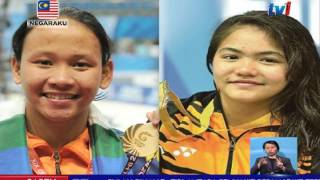 KEJOHANAN TERJUN DUNIA WINDSOR – PANDELELA RINONG DAN NUR DHABITAH SABRI RAIH PERAK 22 APR 2017 [upl. by Aloivaf]