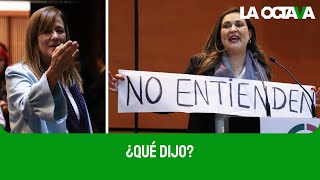 MARGARITA ZAVALA DESATA BURLAS en REDES SOCIALES por SU DISCURSO CONTRA la REFORMA JUDICIAL [upl. by Annawek]