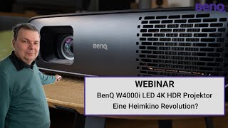 XXLSeminar BenQ W4000i 4K LED Projektor  Alles was Ihr über ihn wissen müsst [upl. by Kort]