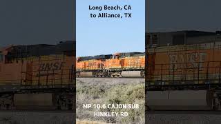 BNSF 7683 EB S LBPALT Long Beach CA to Alliance TX 512024 [upl. by Oicnanev]