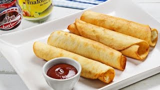 Flautas de jamón y queso Ybarra [upl. by Meara]