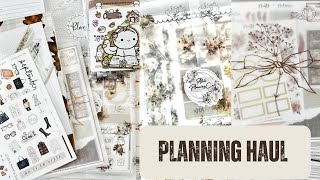 Planning haul  Planner stickers [upl. by Narual192]