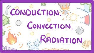 GCSE Physics  Conduction Convection and Radiation 5 [upl. by Ardith]