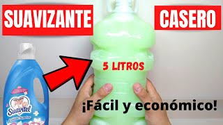 💚Como hacer SUAVIZANTE CASERO PARA LAVADORA 💚 Litros de SUAVITEL por muy poco dinero [upl. by Adnilim59]