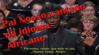 Olha o que aconteceu ao cantar PAI NOSSO em dialeto Africano [upl. by Jewelle834]