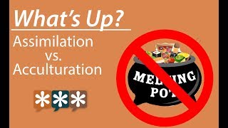 Whats Up – Assimilation vs Acculturation [upl. by Stroud863]