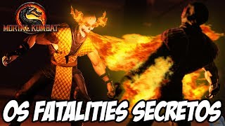 Mortal Kombat 9  Os Fatalities Secretos [upl. by Akinat346]