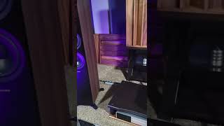 Dynaudio Emit 50s Tower speakers and Denon PMA 1700 intg amp Acid Jazz Trumpet 🎺 [upl. by Dlnaod991]