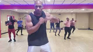 HOT SOCA MIX FITT TECH CARDIO KICKBOXING INTENSE 60 MINUTE WORKOUT [upl. by Nyla]