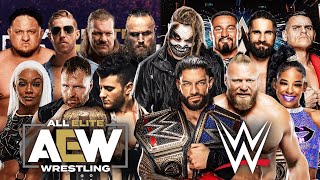 Survivor Series 2022 WWE vs AEW Fantasy Dream Card [upl. by Derrik]