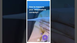 How to Check Body Temperature  Thermometer से बुखार कैसे चेक करें  bodytemperature [upl. by Schouten421]