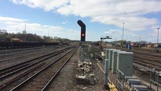 Class 166 Entering Westbury Train Station [upl. by Eppesuig]