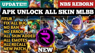 NBS REBORN 2024 LATEST VERSION  INJECTOR ML  APK UNLOCK ALL SKIN MOBILE LEGENDS [upl. by Viviane]