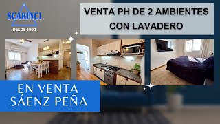 Venta Ph de 2 ambientes con lavadero Sáenz Peña Tres de Febrero [upl. by Oiramej]