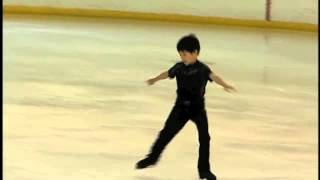 Freestyle 5 Ice Skating Boy [upl. by Cawley]