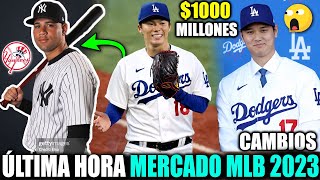 GARY SANCHEZ REGRESA A YANKEES DODGERS MIL MILLONES POR OHTANI Y YAMAMOTO DOMINGUEZ VUELVE A MLB [upl. by Rodgiva]