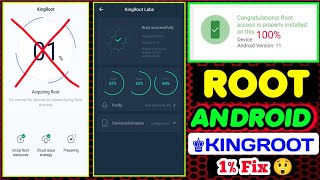 How To Root with KingRoot Any Android 2022 KingRoot is Working In Android 11 10 9 81 Fix 1 Problem [upl. by Ecilahc]