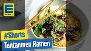 Tantanmen Ramen I Einfaches amp veganes RamenNudelnRezept SHORTS [upl. by Assed]