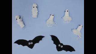 Easy DIY Halloween Decor Using Tampons and Panty Liners [upl. by Nevlin]