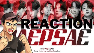 Metal Vocalist  BTS  BAEPSAE Lyrics and Explanation REACTION [upl. by Aicilec]