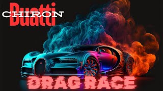 Bugatti Chiron Super Faster  DRAG RACE Baloch Gamer [upl. by Ettenna]