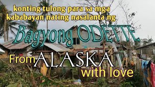 Together we are Stronger Help Donate Typhoon Odette Victim ginintuang puso  Love Alaska [upl. by Notnef]