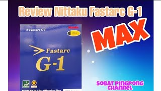 Review Nittaku Fastarc G1 Maximum 475 [upl. by Neville]