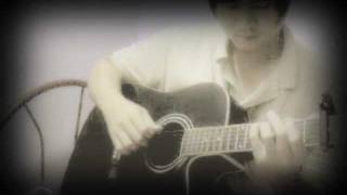 Heartstrings OST Jung Yong Hwa  웃어봐 Comfort song guitar [upl. by Nairdna635]