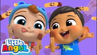 Learn New Flavors Song  Discover Sweet amp Spicy  Little Angel Nursery Rhymes for kids [upl. by Esme]