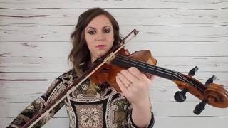 Violin Lesson 6 Whole Notes and Dotted Quarter Notes [upl. by Isabella]