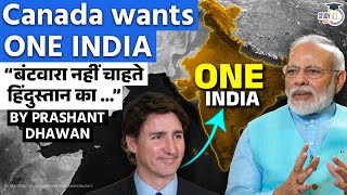 Canada wants ONE INDIA  We dont support division of India says Canada over Khalistan issue [upl. by Glover]