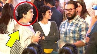 Aamir Khans Ex Wife Reena amp Current Wife Kiran Rao TOGETHER At Same Venue [upl. by Astrea]