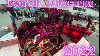 Detroit Autorama 2022 Ridler award part 1 most cars on the top level [upl. by Inhsor]