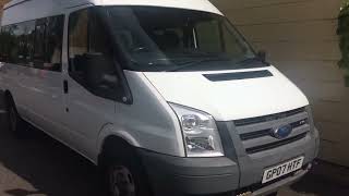 2007 Ford Transit MK7 Minibus InDepth Tour and Review [upl. by Yenitirb311]