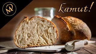 Sauerteigbrot mit Urgetreide selber backen  Weizen Kamut Bauernbrot [upl. by Leahsim]