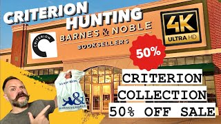 50 OFF CRITERION COLLECTION SALE at Barnes amp Noble  Movie Hunting Haul  collection update [upl. by Aroel]