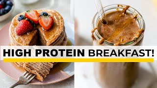 5 HEALTHY BREAKFAST IDEAS  easy highprotein recipes [upl. by Morgan]