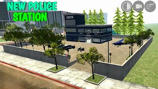 Upgrading New Police Station In Indian Bike Driving 3D [upl. by Neerroc]